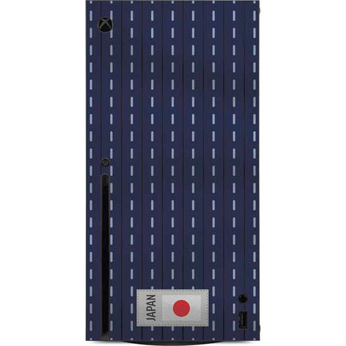 Japan Soccer Flag Xbox Series X Console Skin